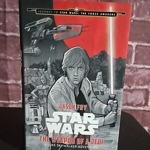 Star Wars: The Weapon of a Jedi Book - Red and Black Cover